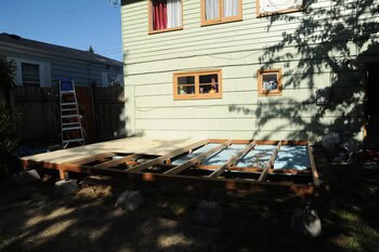 safety precautions building deck